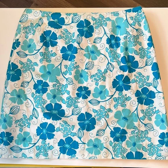 EUC Lilly Pulitzer White Label Skirt - Picture 1 of 5